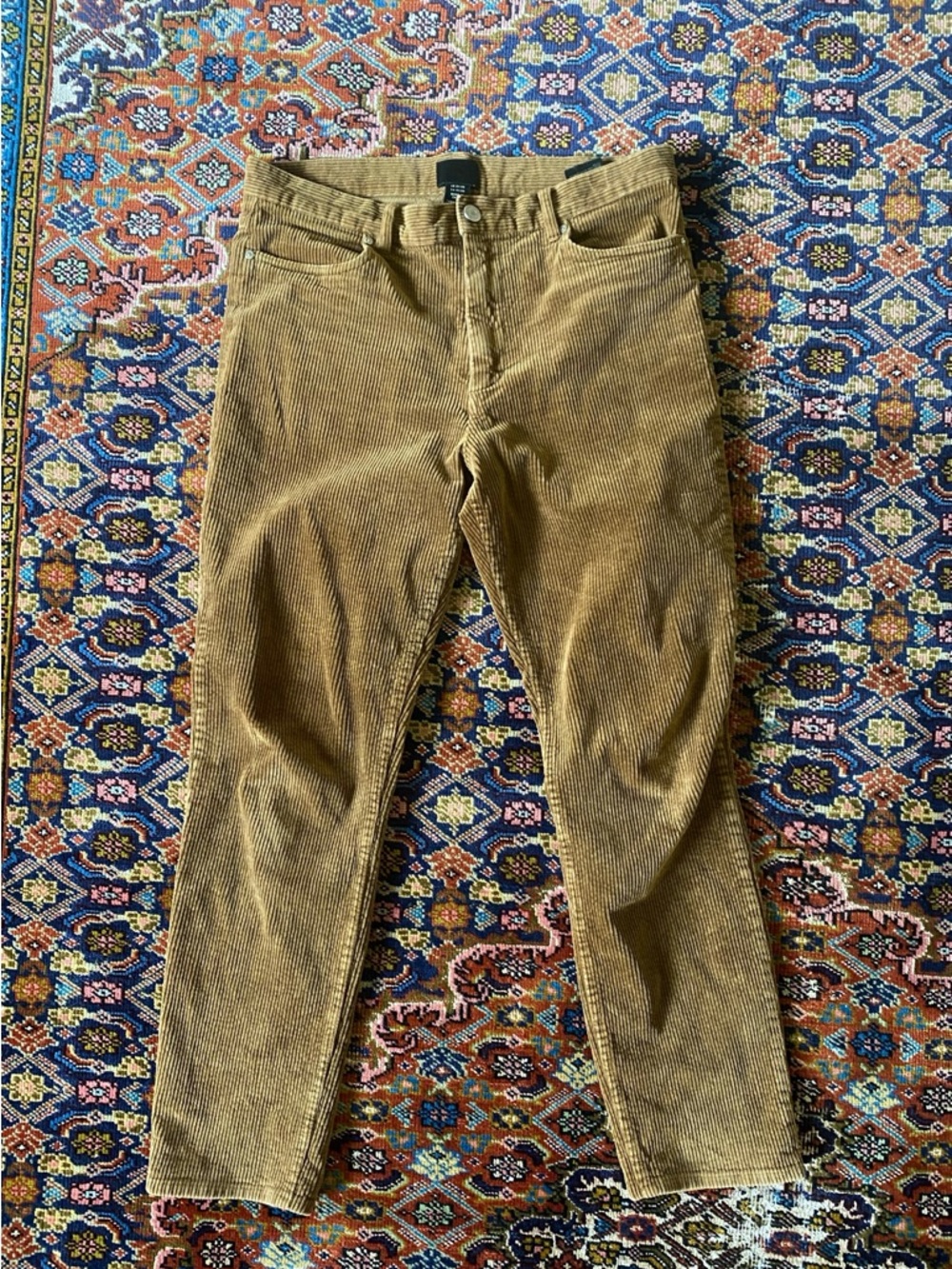 H&M Corduroy Men's Pants in Tan